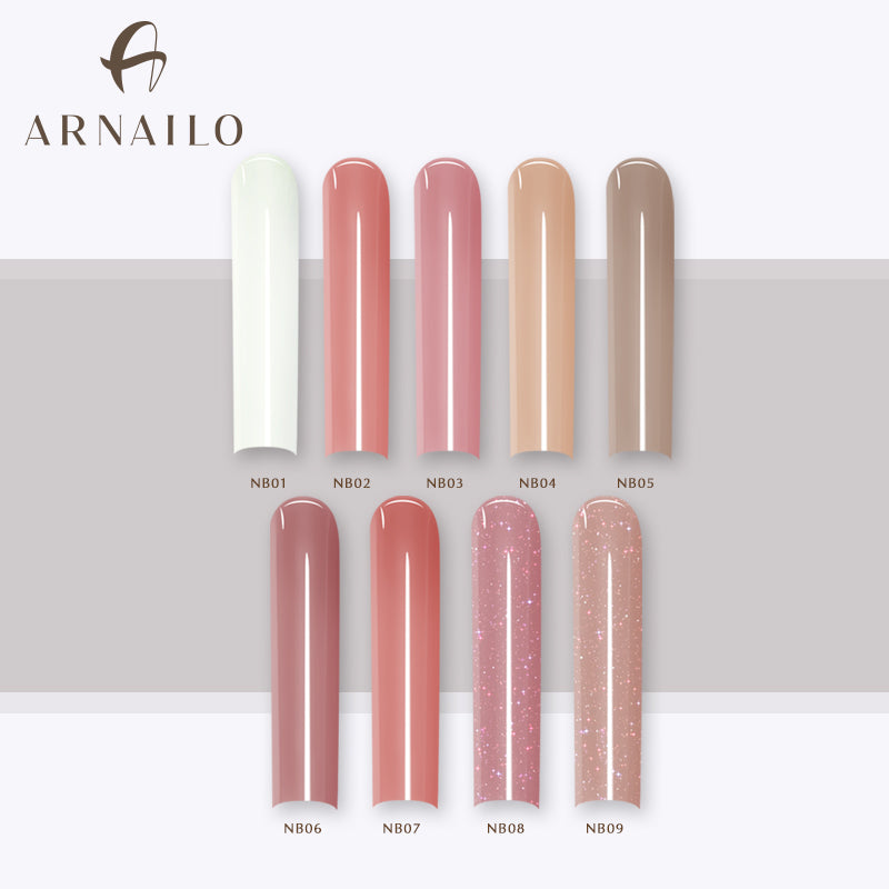 ARNAILO Rubber Base No Need Base Coat High Quality Nude Base Gel 15ml